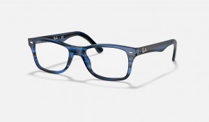 Ray Ban RB5228 Optics Men's Eyeglasses Blue | 28750-SQFR