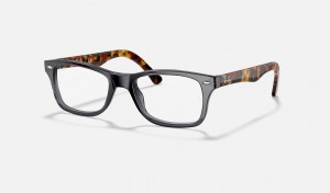 Ray Ban RB5228 Optics Men's Eyeglasses Grey | 03472-PRON