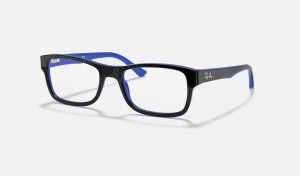 Ray Ban RB5268 Optics Men's Eyeglasses Black | 63184-WFQT