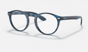 Ray Ban RB5283 Optics Men's Eyeglasses Blue | 37948-ZHKY