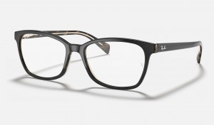 Ray Ban RB5362 Optics Women's Eyeglasses Black | 27098-CNHT