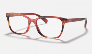 Ray Ban RB5362 Optics Women's Eyeglasses Brown | 43987-YGLM