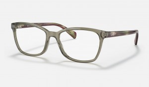 Ray Ban RB5362 Optics Women's Eyeglasses Green | 79254-SNGH