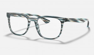 Ray Ban RB5369 Optics Men's Eyeglasses Blue | 02573-RAVL