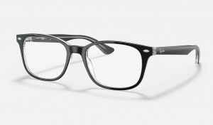 Ray Ban RB5375 Optics Men's Eyeglasses Black | 96281-FNYC