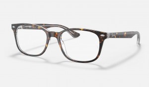 Ray Ban RB5375 Optics Men's Eyeglasses Silver | 80264-PSWH