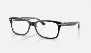 Ray Ban RB5428 Optics Men's Eyeglasses Black | 90216-FDZA