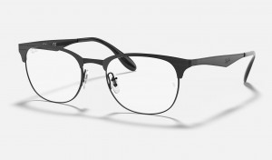 Ray Ban RB6346 Optics Men's Eyeglasses Black | 07658-DNAR