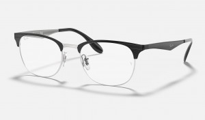 Ray Ban RB6346 Optics Women's Eyeglasses Silver | 93745-UWOQ