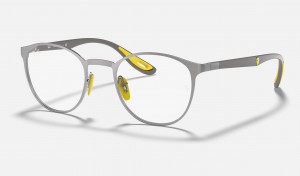 Ray Ban RB6355m Scuderia Ferrari Collection Women's Eyeglasses Grey | 36241-AHGX