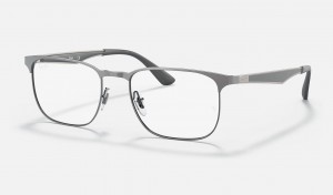 Ray Ban RB6363 Optics Men's Eyeglasses Grey | 10982-UVOY