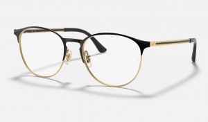 Ray Ban RB6375 Optics Women's Eyeglasses Gold | 53672-VPFW