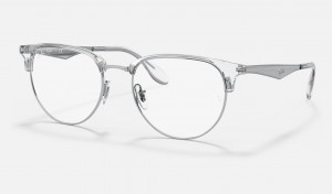 Ray Ban RB6396 Optics Men's Eyeglasses Silver | 89365-FUSD