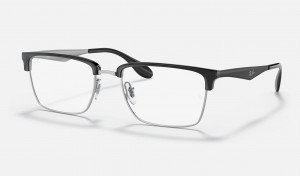 Ray Ban RB6397 Optics Men's Eyeglasses Silver | 56798-FCHS