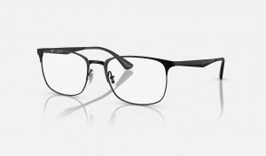 Ray Ban RB6421 Optics Men's Eyeglasses Black | 17954-DYQV