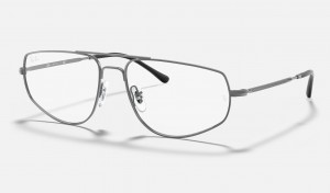 Ray Ban RB6455 Optics Men's Eyeglasses Grey | 57943-QUMK