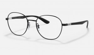 Ray Ban RB6461 Optics Men's Eyeglasses Black | 62814-ZANH