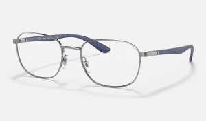 Ray Ban RB6462 Optics Men's Eyeglasses Grey | 29435-FKLI