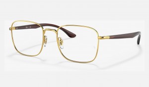 Ray Ban RB6469 Optics Men's Eyeglasses Gold | 12735-FOVU