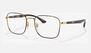 Ray Ban RB6469 Optics Men's Eyeglasses Gold | 87014-JFAG