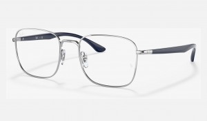 Ray Ban RB6469 Optics Men's Eyeglasses Silver | 64320-YUWM