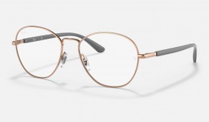 Ray Ban RB6470 Optics Men's Eyeglasses Gold | 32084-HBAN