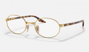 Ray Ban RB6481v Optics Men's Eyeglasses Gold | 40813-YCMU