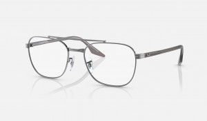 Ray Ban RB6485 Optics Men's Eyeglasses Grey | 15236-KMTG