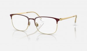 Ray Ban RB6494 Optics Men's Eyeglasses Gold | 26517-DQSP