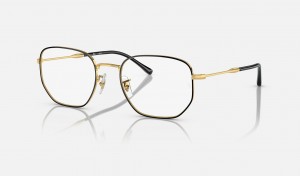 Ray Ban RB6496 Optics Limited Women's Eyeglasses Gold | 80159-BLFI