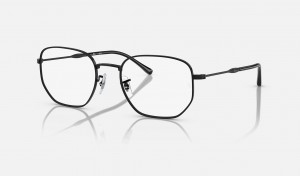 Ray Ban RB6496 Optics Men's Eyeglasses Black | 90534-FHTA