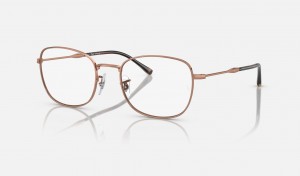 Ray Ban RB6497 Optics Women's Eyeglasses Gold | 94873-EMDL