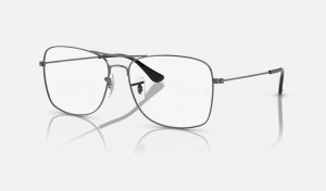 Ray Ban RB6498 Optics Women's Eyeglasses Grey | 53180-LRFD