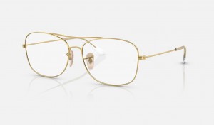 Ray Ban RB6499 Optics Men's Eyeglasses Gold | 63574-UFEX