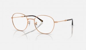 Ray Ban RB6509 Optics Women's Eyeglasses Gold | 51086-CMVN