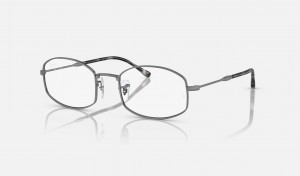 Ray Ban RB6510 Optics Men's Eyeglasses Grey | 28569-CYER