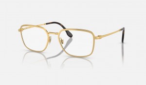 Ray Ban RB6511 Optics Men's Eyeglasses Gold | 34759-IUSY