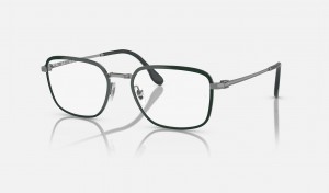 Ray Ban RB6511 Optics Men's Eyeglasses Green | 45398-PBGI