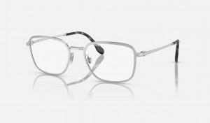 Ray Ban RB6511 Optics Women's Eyeglasses Silver | 69578-CQXN