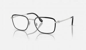 Ray Ban RB6511 Optics Women's Eyeglasses Silver | 15906-XIWS