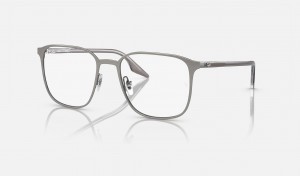 Ray Ban RB6512 Optics Men's Eyeglasses Grey | 84392-PWHC