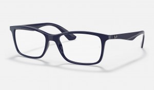 Ray Ban RB7047 Optics Men's Eyeglasses Blue | 38706-CDJA