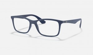 Ray Ban RB7047 Optics Men's Eyeglasses Blue | 06375-ZSXM