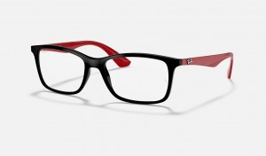 Ray Ban RB7047 Optics Men's Eyeglasses Black | 71390-FDHY