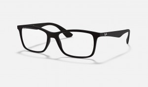 Ray Ban RB7047 Optics Men's Eyeglasses Black | 53482-QEIH