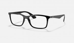 Ray Ban RB7047 Optics Women's Eyeglasses Black | 93752-LWAD