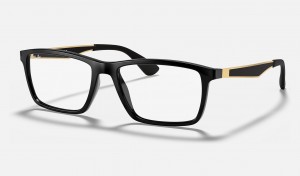 Ray Ban RB7056 Optics Men's Eyeglasses Black | 75891-CSZB