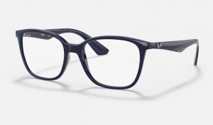 Ray Ban RB7066 Optics Men's Eyeglasses Blue | 57293-XFUV