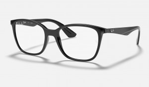 Ray Ban RB7066 Optics Men's Eyeglasses Black | 63784-YAEW