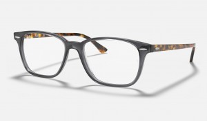 Ray Ban RB7119 Optics Men's Eyeglasses Grey | 43182-FRAD